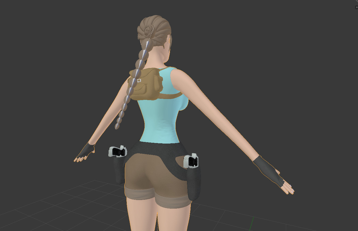 Lara croft 3D model TurboSquid 1350730