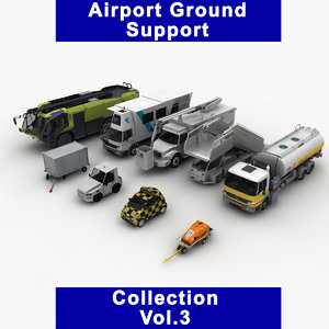 airport ground support vol 3D