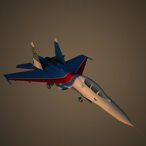 air force rus 3D model