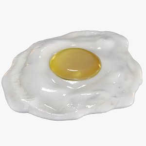 3D egg fried