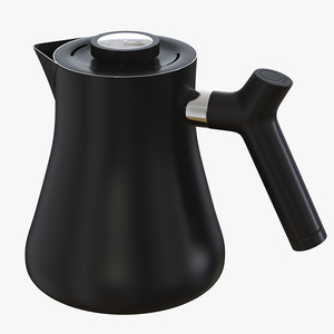 3D raven tea kettle fellow model
