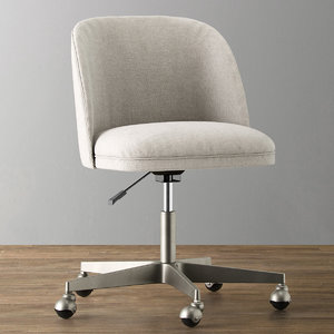 alessa upholstered desk chair 3D model