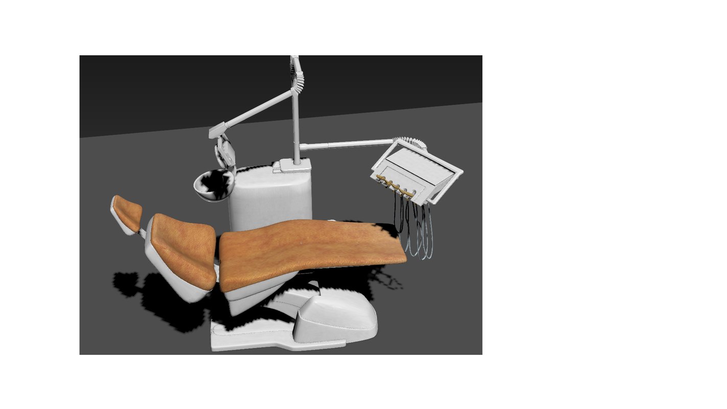 3D model dental arm chair TurboSquid 1351280