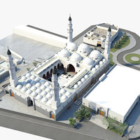 prophet masjid nabawi 3d model