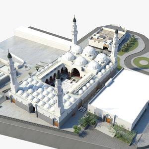 masjid quba 3D model