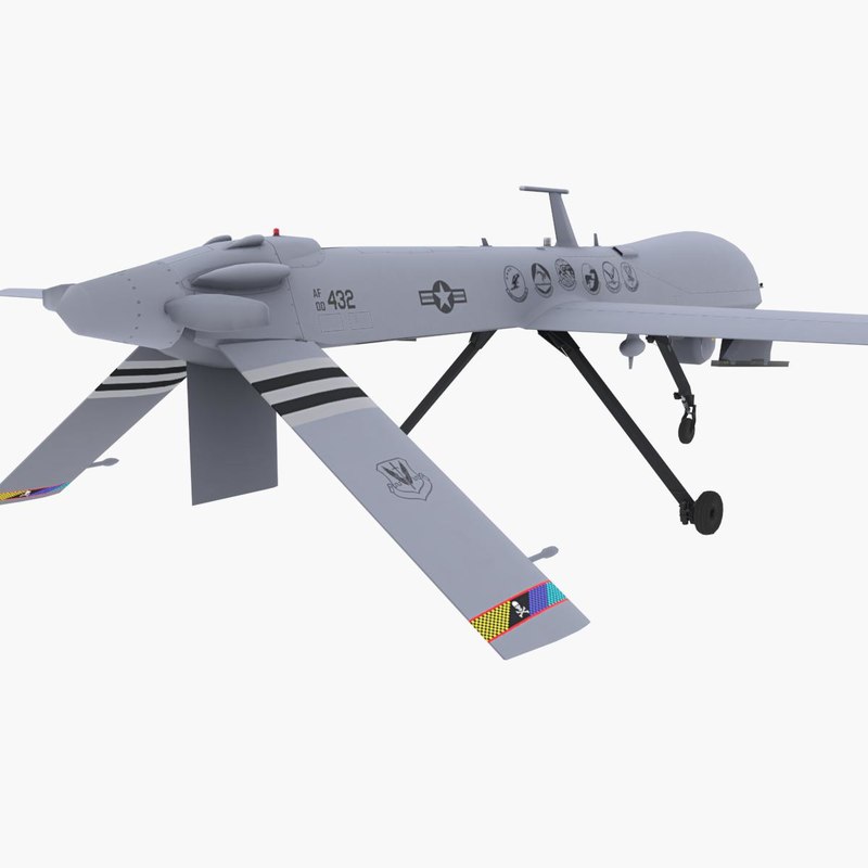 Mq-1a predator 3D model - TurboSquid 1351567