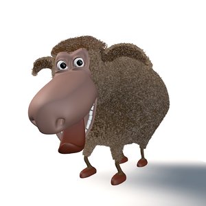 cartoon sheep model