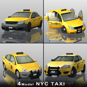 3D 4 new york taxi