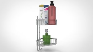 shower shelves model