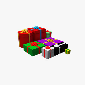 gift giftbox 3D