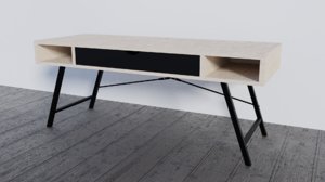 3D modern table drawer