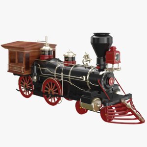 train modeled 3D