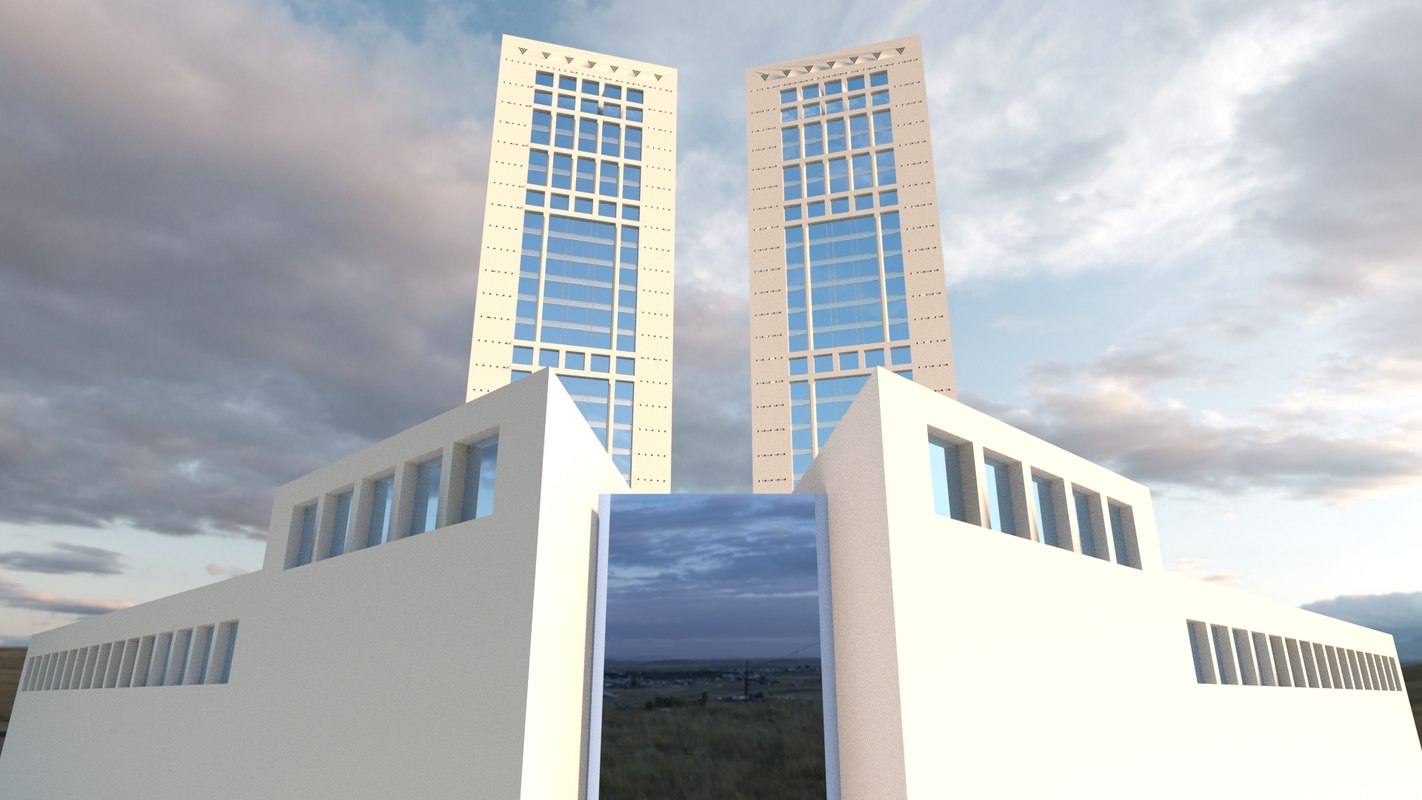 3D casablanca twin center model TurboSquid 1352034