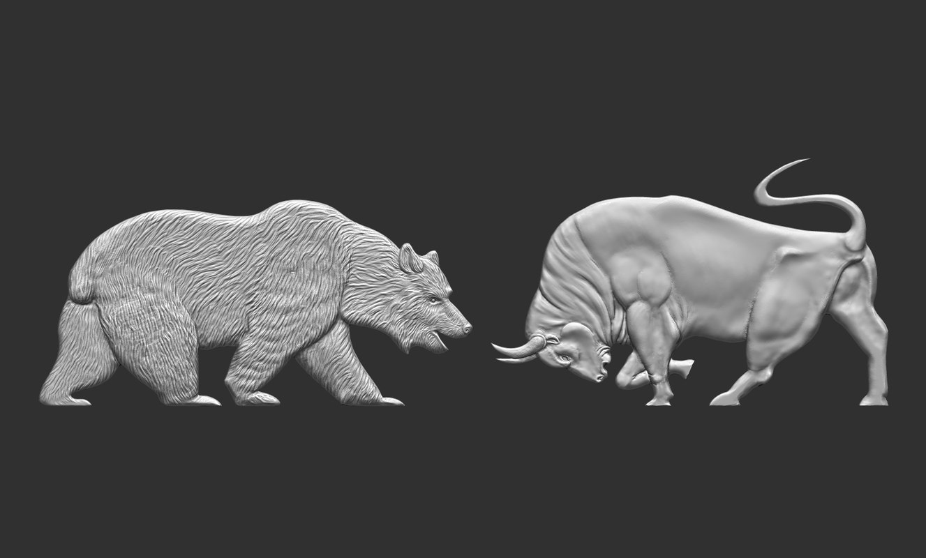 financial-bear-bull-3d-model-turbosquid-1352286