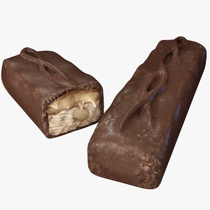 chocolate bar 3D model