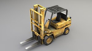 forklift truck 3D model