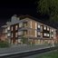 apartment building revit 3D model