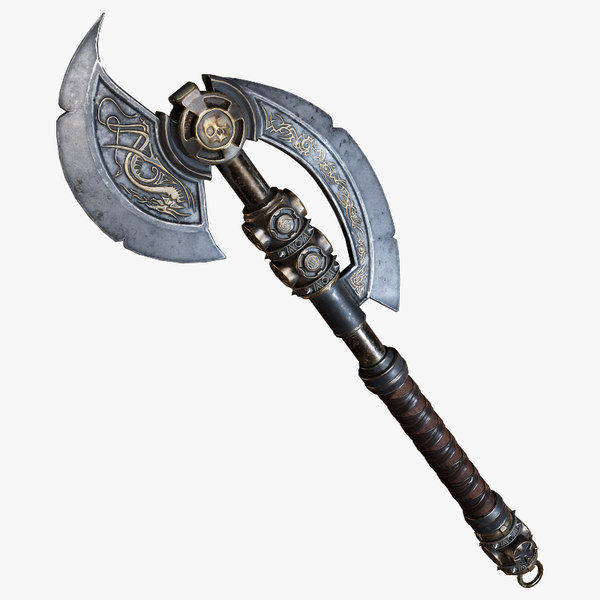 fantasy medieval weapons 3d model