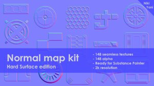 Normal map kit Hard Surface edition
