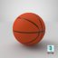 3d basketball 4 colors