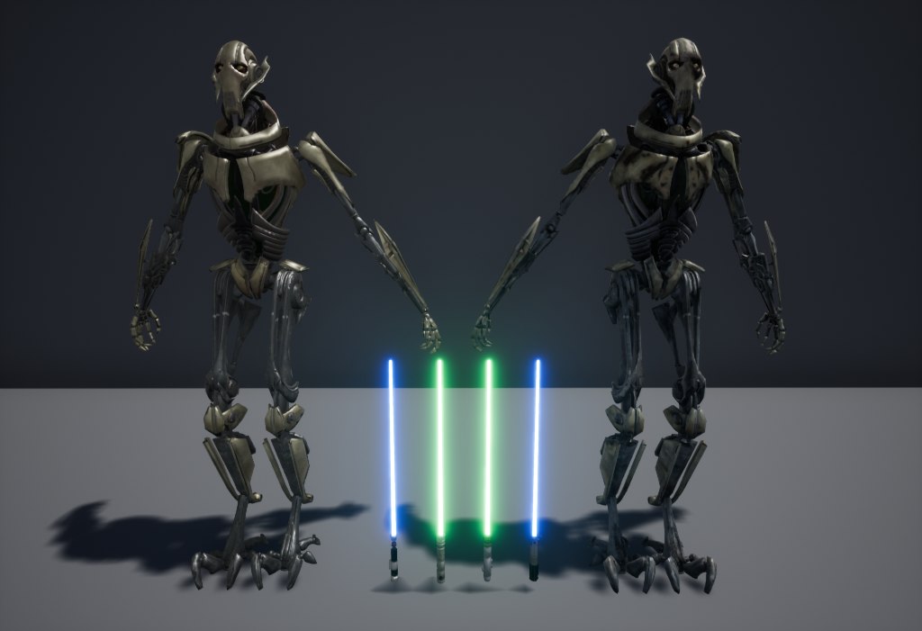 general grievous double lightsaber