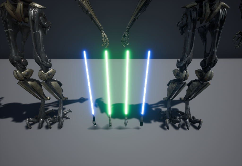 general grievous many lightsabers
