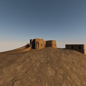 3D sira fortress model