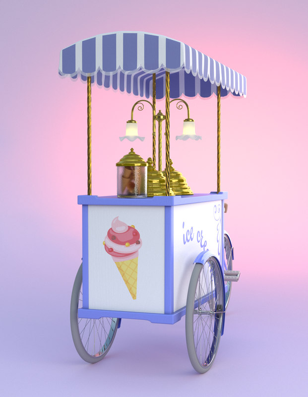 toy icecream cart