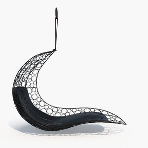 3D hanging chair model