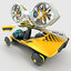 individual aircraft taxi 3D model