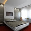 hotel room corridor 3D model