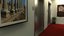 hotel room corridor 3D model