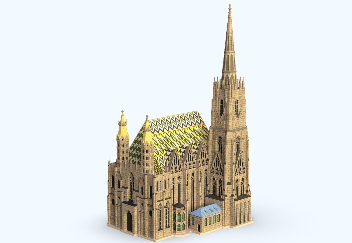 3D model st stephen s cathedral - TurboSquid 1353334