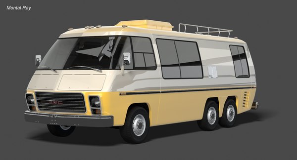 Gmc motorhome 23 ft 3D model - TurboSquid 1353623