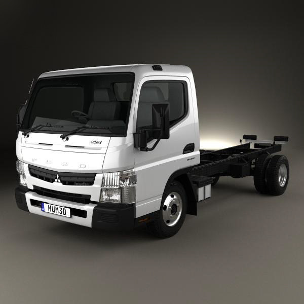 mitsubishi fuso canter 3d