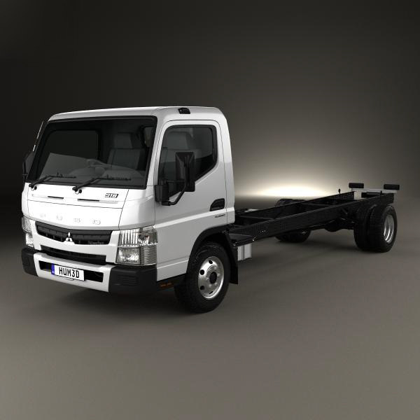 3d mitsubishi fuso canter
