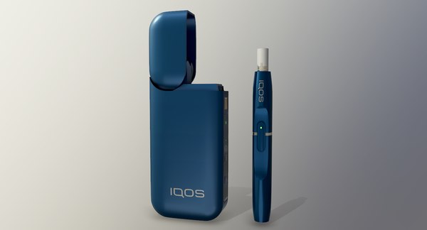 Iqos蓝色3d模型 Turbosquid 1353626