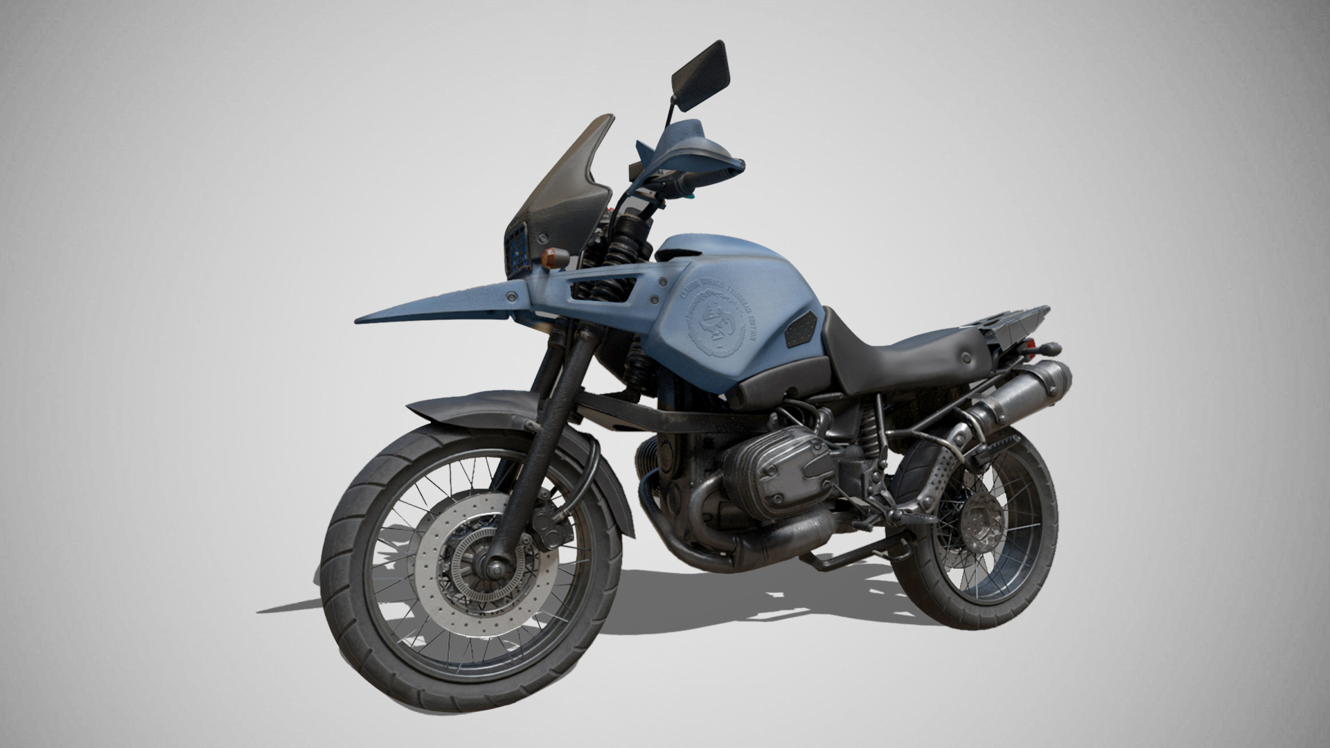 摩托车模型3d模型