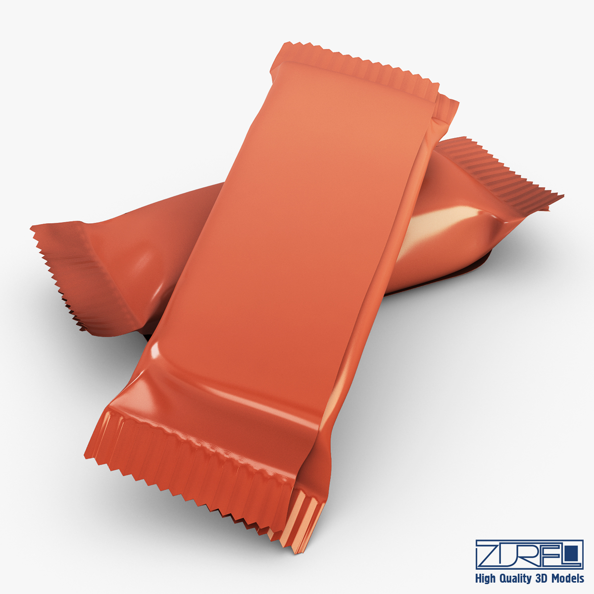 candy wrapper volume 1 3d model