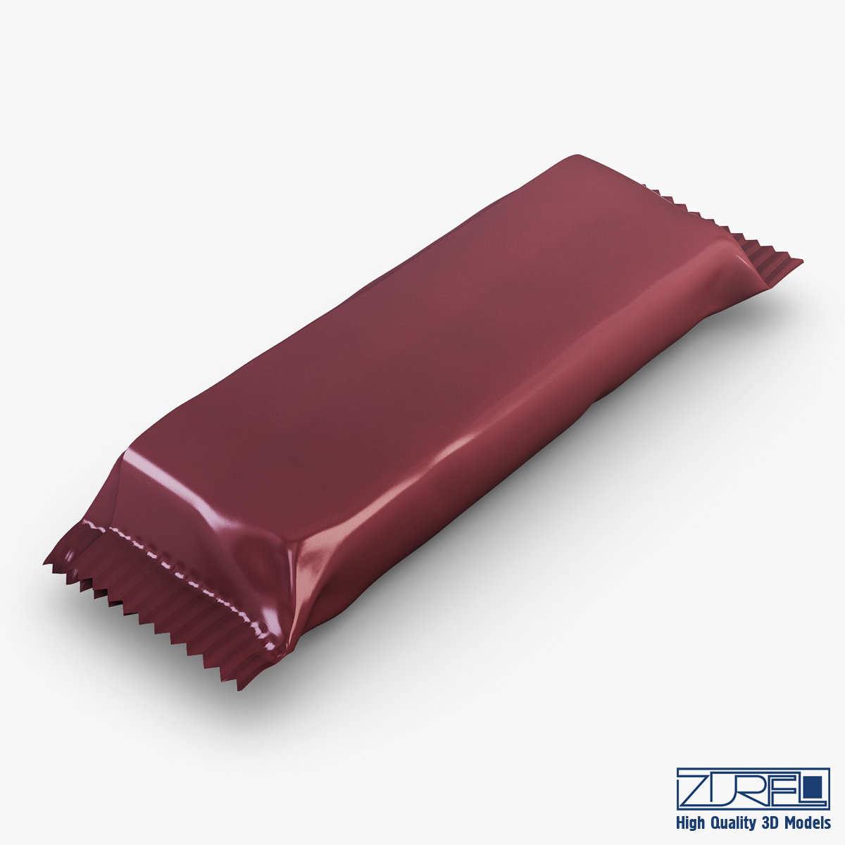 candy wrapper volume 1 3d model