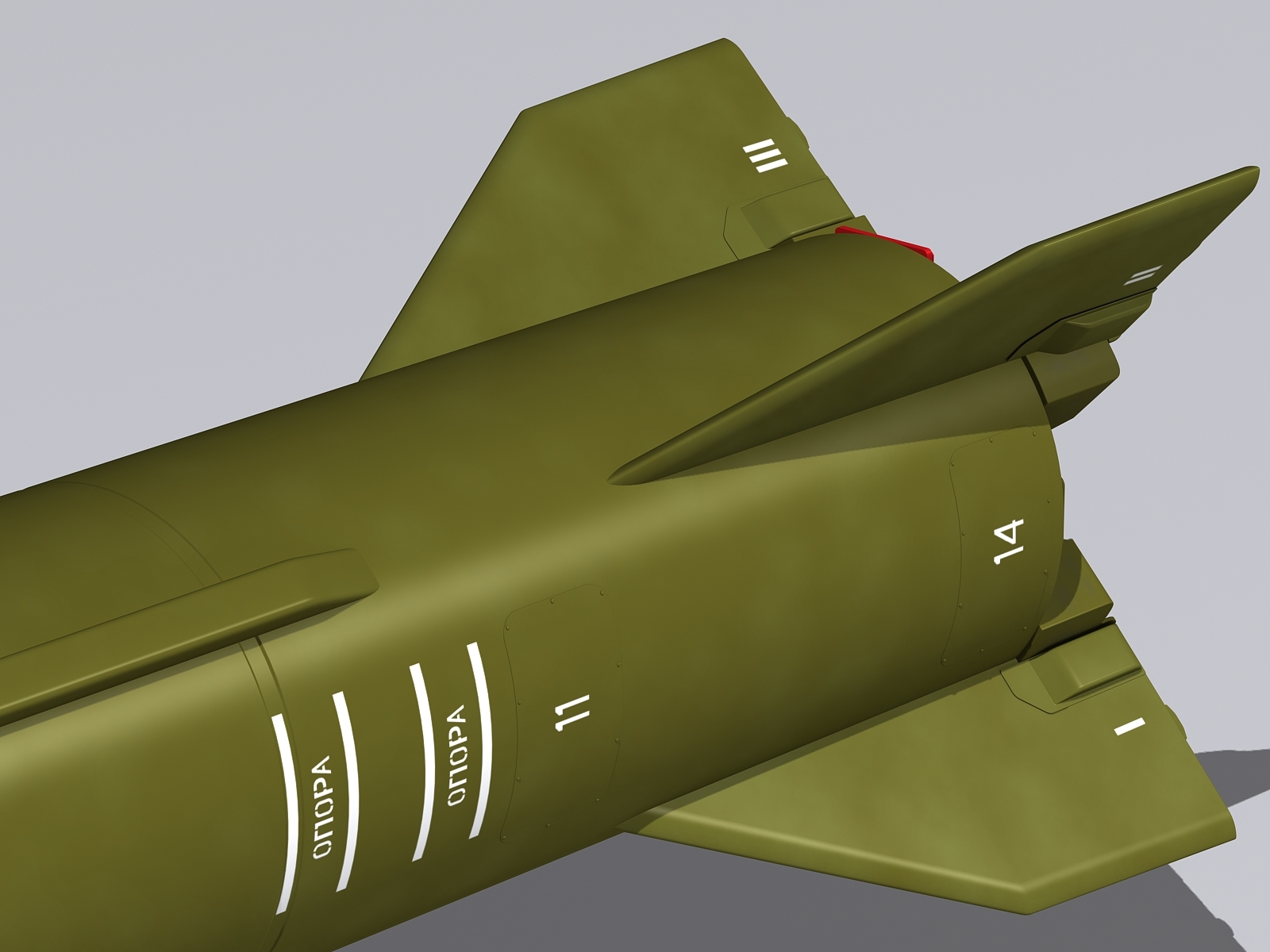 Scud Missiles 3D - TurboSquid 1353960