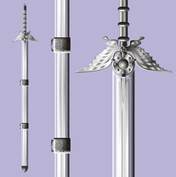 Vector butterfly sword