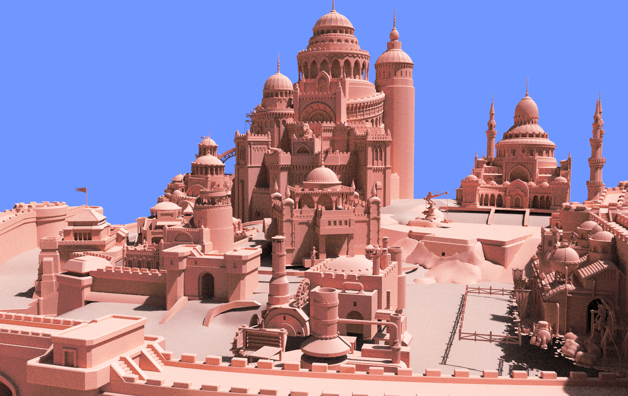 Arab ancient 3D model - TurboSquid 1354082