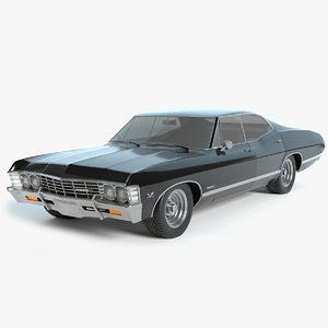 3d 1967 chevrolet impala