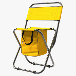 camping chair 3D model