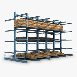 steel storage rack model