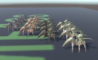 3D creature unity