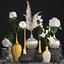 3D model flower bouquets