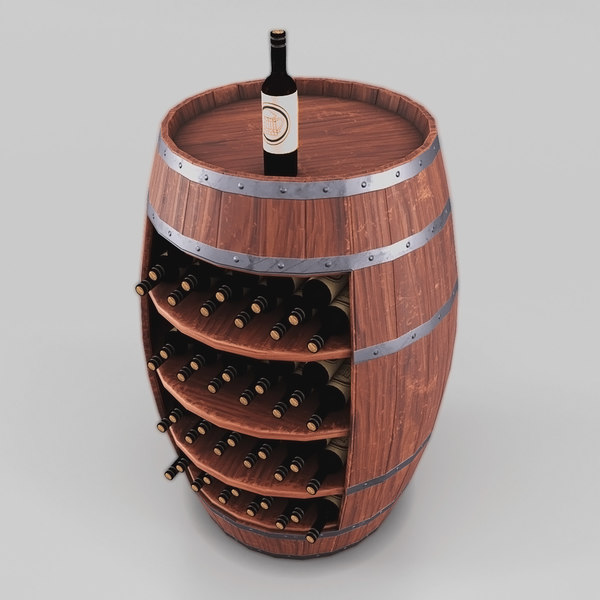 Wine Rack 3D Models for Download | TurboSquid