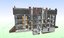 apartment building revit 3D model
